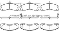 MITSUBISHI Brake Pad MB 857 837