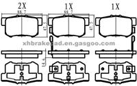 HONDA Brake Pad 43022-SG0-G01