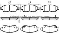 TOYOTA Brake Pad 04465-05010