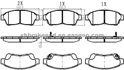 TOYOTA Brake Pad 04465-05010