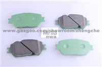 FOR ACV30/MCV30/CAMRY BRAKE PAD FOR TOYOTA OEM: 04465-33320