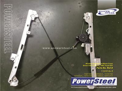 Power Window Motor And Regulator Assembly Front Left # 15077853, 741-644,15095843