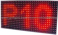 5V P10 Led Module Display Screen Single Red Semioutdoor 320*160 Advertising Signage Led Display Screen