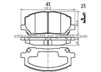 TOYOTA Brake Pad 04465-48020