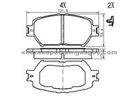 TOYOTA Brake Pad 04465-30340