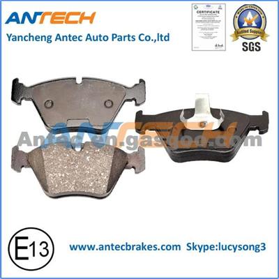 WVA21676 Top Quality Semi-Metallic D947-7592 Brake Pad For BMW