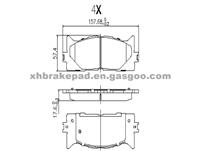 TOYOTA Brake Pad 04465-06080