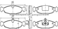 OPEL Brake Pad 1605 810