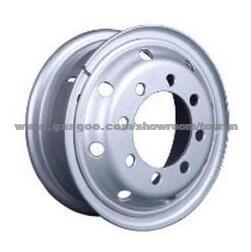 Tube Steel Wheel, Truck Rim (8.5-20, 8.5-24, 6.50-16)