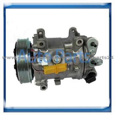 7C16 Ac Compressor For Peugeot 407/Citroen C5 6453WY 9656572680 6453RG 9648238480 6453RA