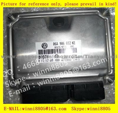 Car ECU（Electronic Control Unit） Car Volkswagen Bora 1.8 06A906032KE/0261207699/06A 906 032 KE