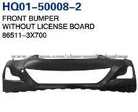 Front Bumper Cover Without Licence Board For Hyundai Elantra 2014 86511-3X800 HQ01-50008-1 HQ01-50008-2