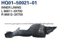 Car Inner Fender For Hyundai Elantra 2014 86811-3X700 86812-3X700