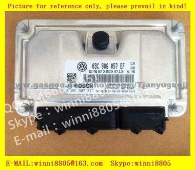 Car ECU（Electronic Control Unit） Car Volkswagen Bora 03C906057EF/0261S07377/03C 906 057 EF