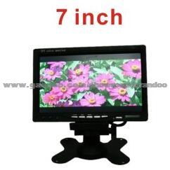 7 Inch Car LCD Monitor For Taxi And Bus Used