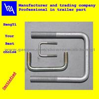 Best Price M12 Galvanized Square U Bolt