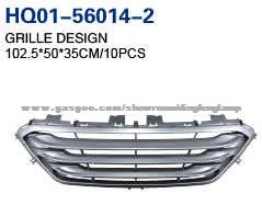 Chrome Grille Of Hyundai Sonata 2015 86350-C1100 HQ01-56014