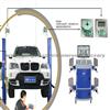 5D Wheel Alignment For Mini-Scissor Lift FEG-A-5B Luxiurious