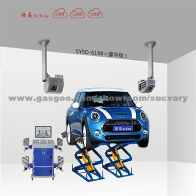 5D Wheel Alignment For Mini-Scissor Lift FEG-A-5D