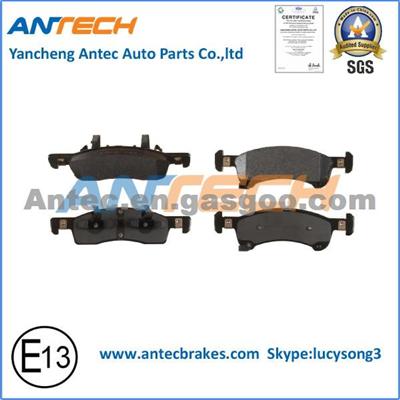 Top Quality Semi-Metallic D934-7837 Brake Pad For LINCOLN