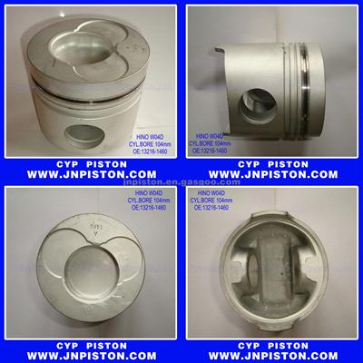 W04D Piston 13101-78020 For Hino