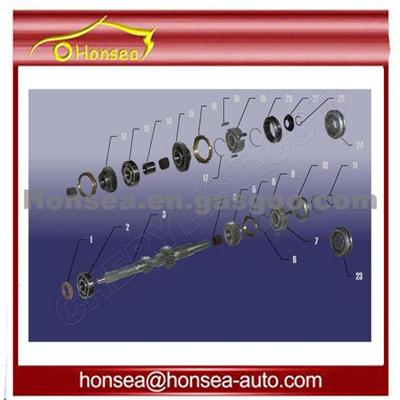 Original CHERY QQ SWEET S11 2ND SHAFT