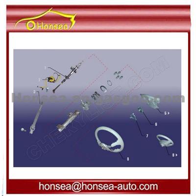 Original CHERY QQ SWEET S11 STEERING COLUMN AND STEERING WHEEL