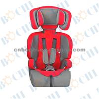 Red In Grey High Performence HDPE Baby Car Seat