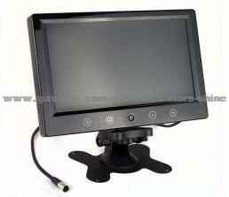 12V-24V 7 Inch 800*480 Car Headrest LCD Car Mirror Rearview Monitor With Ce & RoHS