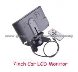 Hot Selling! 7 Inch Car Monitor With TFT LCD Screen