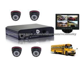 7 Inch TFT LCD Color 2 Video Input Car Monitor