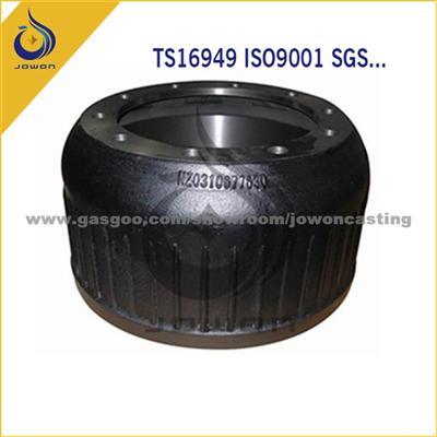 Iron Casting Brake Drum For Truck