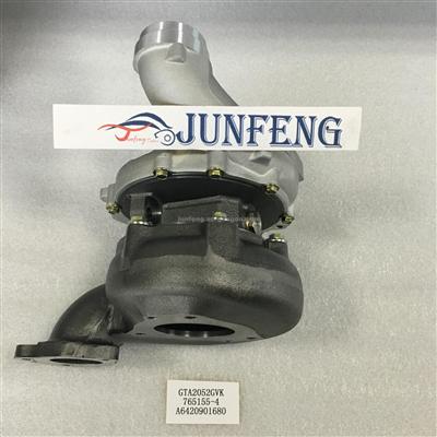 GTA2052GVK Turbocharger 765155-5007S 765155-4 A6420901680A6420905980, 68037207AA, A68037207AA, A6420902980