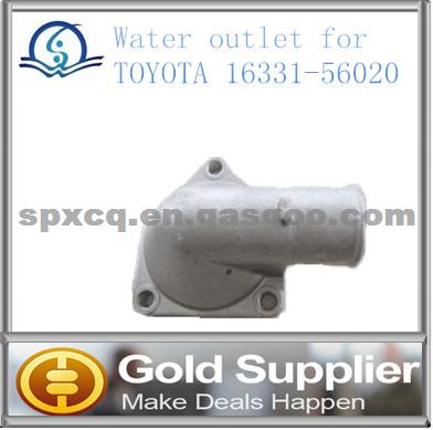 Brand New Water Outlet For TOYOTA 16331-56020 With High Quanlity And Most Competitive Price.