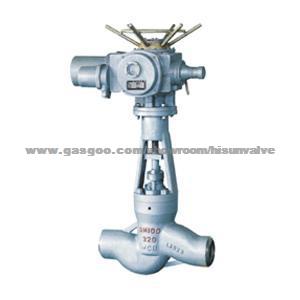 Vacuum Exhaust Steam Globe Valve Apply For Power Station