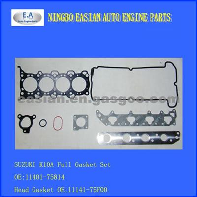 SUZUKI K10A Full Gasket Set Engine Gasket Kit ,OE:11401-75814