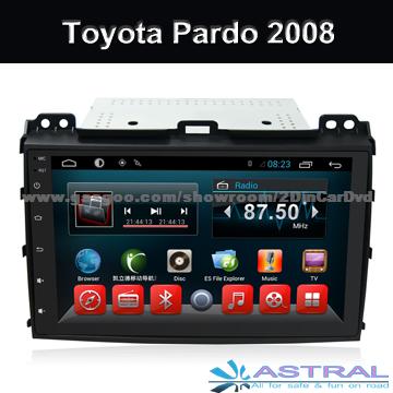Android Car Multimeida Radio Player Toyota Pardo 2008