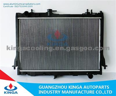 Car Auto Brazed Aluminum Radiator For OEM 8-98137277-4 DMAX'12(2500CC) MT