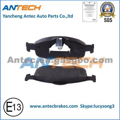 Semi-Metallic FDB884 Brake Pad For FORD