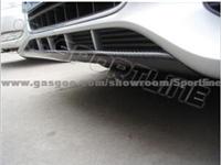 Carbon Fiber Front Bumper Lip Spoiler For Audi A4 B8