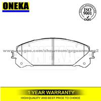 Brake Pads 04465-0E010 For TOYOTA Sienna