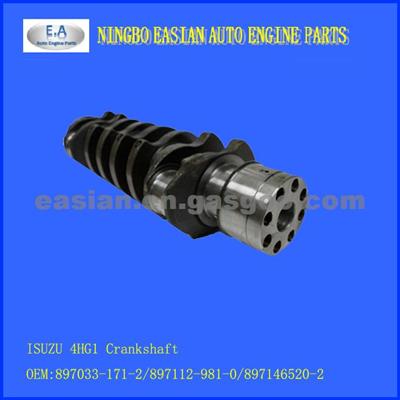 ISUZU 4HG1 Crankshaft,OEM 897033-171-2/897112-981-0/897146520-2