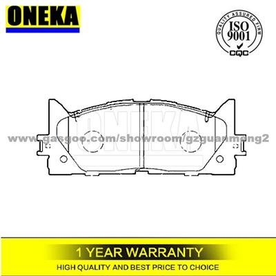 Brake Parts For TOYOTA CAMRY ,Front Wheel 04465-06080 Brake Pads