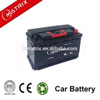 best price car batteries 12v DIN88 MF Sealed car battery 88ah
