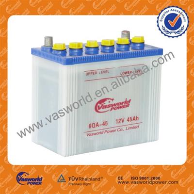 N45 12v 45ah electric car Battery Goden Supplier in China