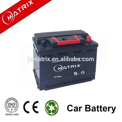 South America design car battery DIN66MF 12V 66AH