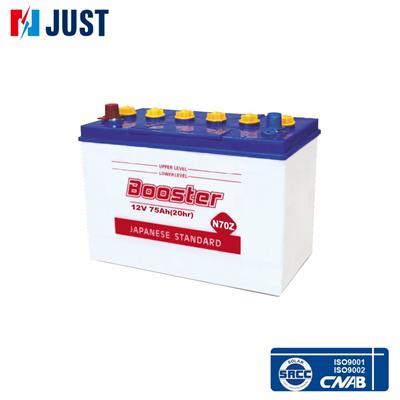 Super power JAPAN STANDARD 12V 75ah Dry car battery