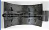 Iron Qt450 Material Air Brake Shoe Hino Shoe Brake 220mm 24 Holes
