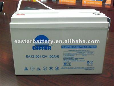 general standard 6ah sealead lead-acid rechargeable batteries for lighting system