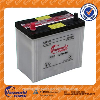 High performance battery 12V40AH battery dry rechargeable battery